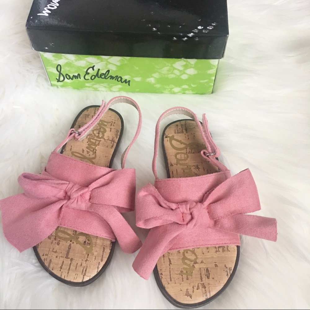 NIB Sam Edelman Bow Sandals - Picture 2 of 2